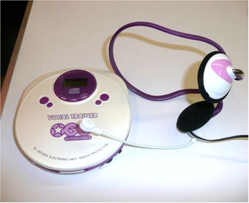 Childrens Toyshop  Electronics : GLITZZI GIRLZ PORTABLE VOCAL TRAINER AND CD PLAYER