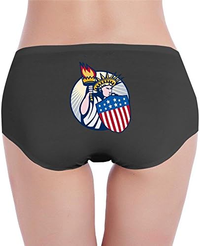 Statue Of Liberty With Torch And Shield Underwear Panties For Women