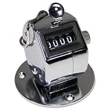 Tally II Desk Model Tally Counter, Registers 0 9999, Chrome (GBC9841005)