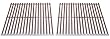 Music City Metals 5S612 Stainless Steel Wire Cooking Grid Replacement for Select Brinkmann and Turbo Gas Grill Models, Set of 2