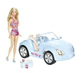 Mattel - M6759 - Poup�e - Barbie - Cabriolet Ete Tropical + Poup