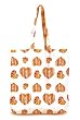 Love It Reversible Tote Basketball White/Orange