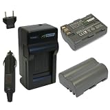 Wasabi Power Battery and Charger Kit for Nikon EN-EL3e, D50, D70, D70s, D80, D90, D100, D200, D300, D300S, D700
