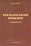 Pour un autre dialogue interreligieux : La m�thode Beno�t XVI