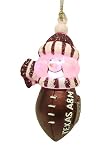 3.5 Texas A & M Aggies NCAA Touchdown Snowman Christmas Ornament #21361