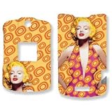 Fits Motorola RAZR v3 v3c v3m v3i v3t v3a Cell Phone Snap on Protector Faceplate Cover Housing Case - Marilyn Monroe 001