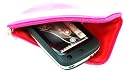 U-Bop zPOUCH Dual Corner Zip Carrying Case (Candy Pink) For BlackBerry Bold