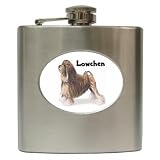 Lowchen Hip Flask (6 oz)