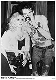 The Sex Pistols Sid Vicious And Nancy Punk Rock Paper Poster Measures 33 x 22 inches (85 x 58 cm) APPROX