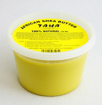 African Shea Butter Cream 16 Oz. (100% Pure & Raw) Pack of 2