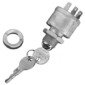 E-Z-GO 33639G01 Ignition Switch For Cars With Lights (Standard Key)