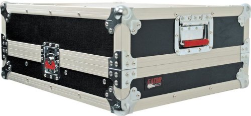 Gator G-Tour SLMX12 Tour Style Fixed Angle Mixer Case Black 12 Space