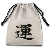 Q-Workshop: Battle Bag: Japanese - Dice Bag in Linen
