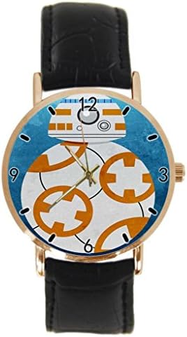 Ajaja BB8 Droid Custom Design Fashion Stainless Steel Gold Watch Men And Women - The Best Gift