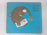 A lion for a sitter