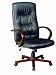 Charles Jacobs LUXURY EXECUTIVE OFFICE IN BLACK ARM CHAIR IN BLACK