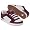 Burgundy/White