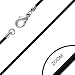 Halskette Kautschuk LKR 23 bk3 2mm Kautschuk-Kette Schwarz Halsband 60 cm