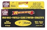 Arrow Fastener BN1816W 1-Inch White 18 Gauge Brads