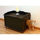 Litter Box Enclosure in Black