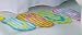 Flip-Flop Beach Sandal Flip-flops Bath Mat Rug 20" X 32" Pastels