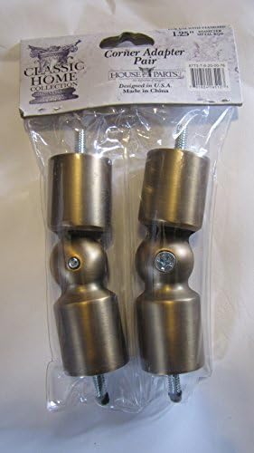 House Parts Classic Home Collection Corner Rod Adapter (egyptian gold)