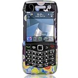 Crystal Hard With Flowers Arst Design 8Cover Faceplate Sleeve Case for RIM  ....