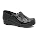 Dansko Women's Professional Patent Leather Clog,Black Patent,37 EU / 6.5-7 B(M) US