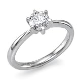2.63 cttw, H Color, SI1 Clarity Solitaire Diamond Engagement Ring in 14K White Gold 4 Prong Cathedral Setting GIA Certified 41Ap8j238BL. SL160 2.63 cttw, H Color, SI1 Clarity Solitaire Diamond Engagement Ring in 14K White Gold 4 Prong Cathedral Setting GIA Certified