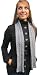 Handmade Ultra Lightweight Thin Scarf or Neckwarmer - Cable Charm in Gray (100% Knitted By Hand)
