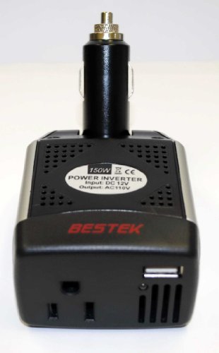 BESTEK 180-Watt Mini Power Inverter USB Port Black With US Socket MRI1511C-8 Review
