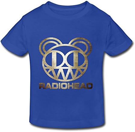 HAYTBABY Kid's Toddler Radiohead??Art??Design??Logo T-shirts Age 2-6 RoyalBlue 2 Toddler