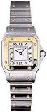 Cartier Women's Santos 18K Gold and Stainless Steel Watch #W20012C4