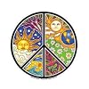 Dan Morris - Peace - Window Sticker / Decal