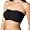 SASSYBAX Underwire Bandeau Bra, Black, Large