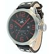 Oversized Adee Kaye Men's AK6266-M-BLKRED Japanese Miyota Automatic 21 Jewels Watch
