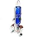Perry's Glass & Copper Hummingbird Feeder - ROCCO - Blue Handcrafted