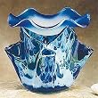 Aromatherapy Scented Oil Diffuser Wavy Tied Dyed Blue Design