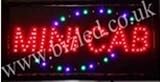 Flashing Mini CAB Taxi Led New Window Shop Signs