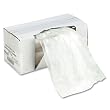 Recycled/Recyclable 3-Ply Shredder Bags, 18"W x 17"D x 38"H, 100 Bags Per Carton