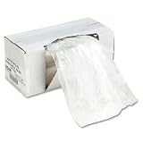 Recycled/Recyclable 3-Ply Shredder Bags, 18"W x 17"D x 38"H, 100 Bags Per Carton