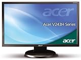 Acer V243HAbd 61 cm (24 Zoll) TFT Monitor (LCD, DVI-D, VGA, 2ms