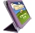 iShoppingdeals - for Filemate Clear X2 X4 7" Tablet (Model T730 / T750 Only) Folding Folio Cover Case, Plum Purple