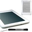Clear Transparent Silicone Skin Cover Case Protector for Amazon Kindle DX includes a 4 inch Determination Hand Strap