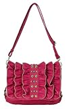 Candice High Quality Women/Girl Fashion Handbag Shoulder Bag Purse Totes Satchel Clutches Hobos (LA54826 Fuchsia) Reviewed