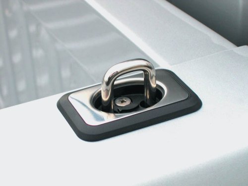 Bull Ring Stake Pocket Tie Down Stainless Steel Base GMC Sierra 2007 to 2008 (New Body)