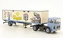 MAN F8, Circus Krone , Koffer-SZ, Modellauto, Fertigmodell, Herpa 1:87