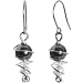 Faux Pearl Swirl Titanium Nickel Free Earrings MADE WITH SWAROVSKI ELEMENTS