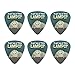 Moth Lamp Meme Novelty Guitar Picks Medium Gauge - Set of 6