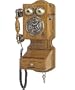 Country Kitchen Wall Phone in Oak